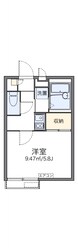 レオパレスオランジェの物件間取画像